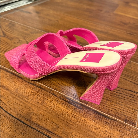 Dolce Vita Nitro Heels Orchid Raffia Size 8 NIB - Picture 3 of 8